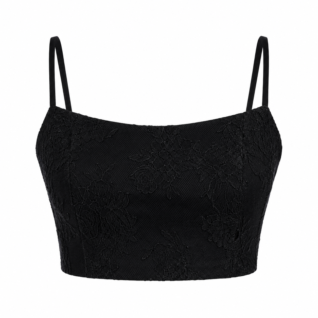 Dentelle crop top 