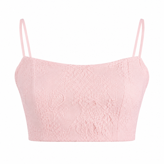 Dentelle crop top 