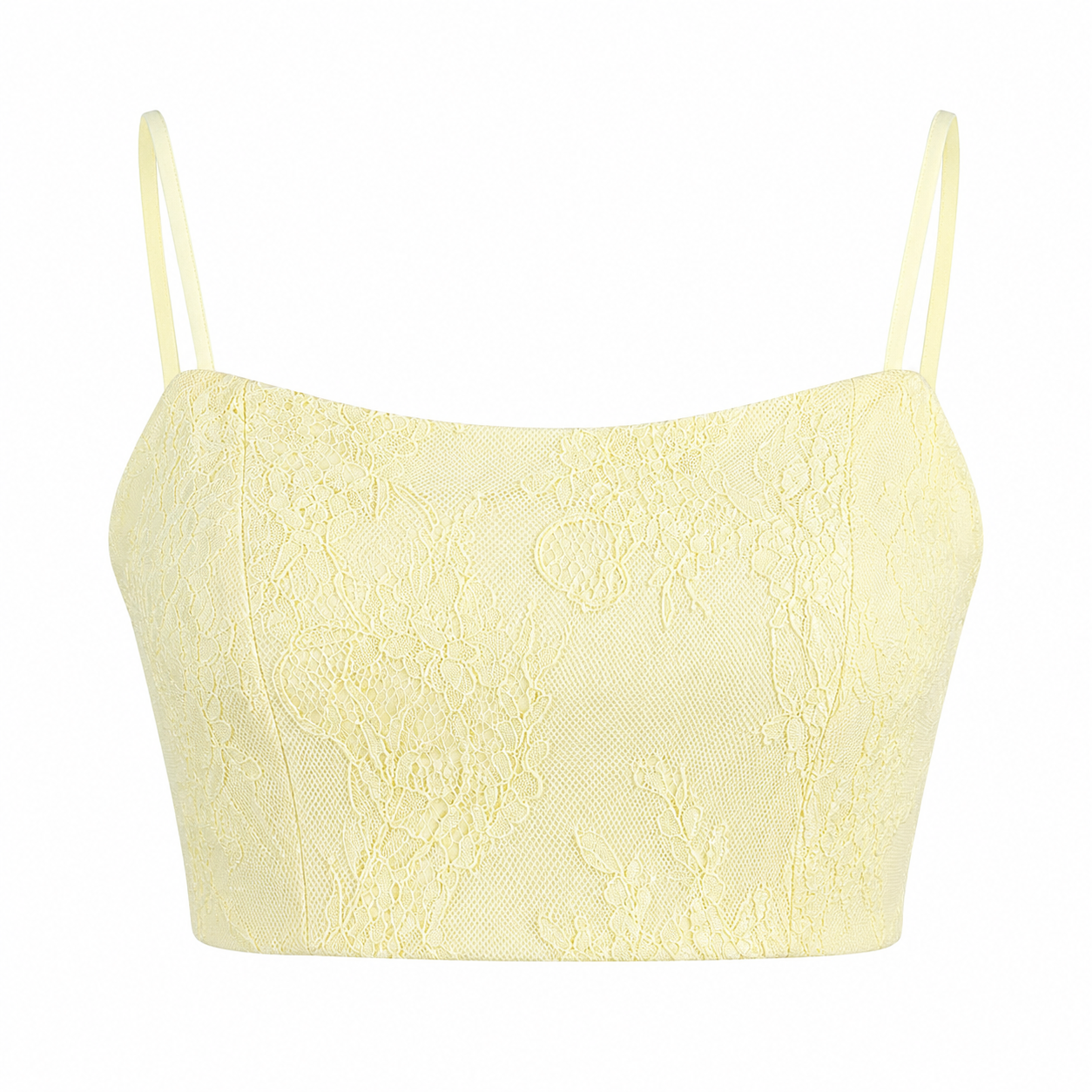 Dentelle crop top 