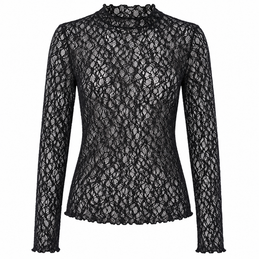 Dentelle long sleeves top 