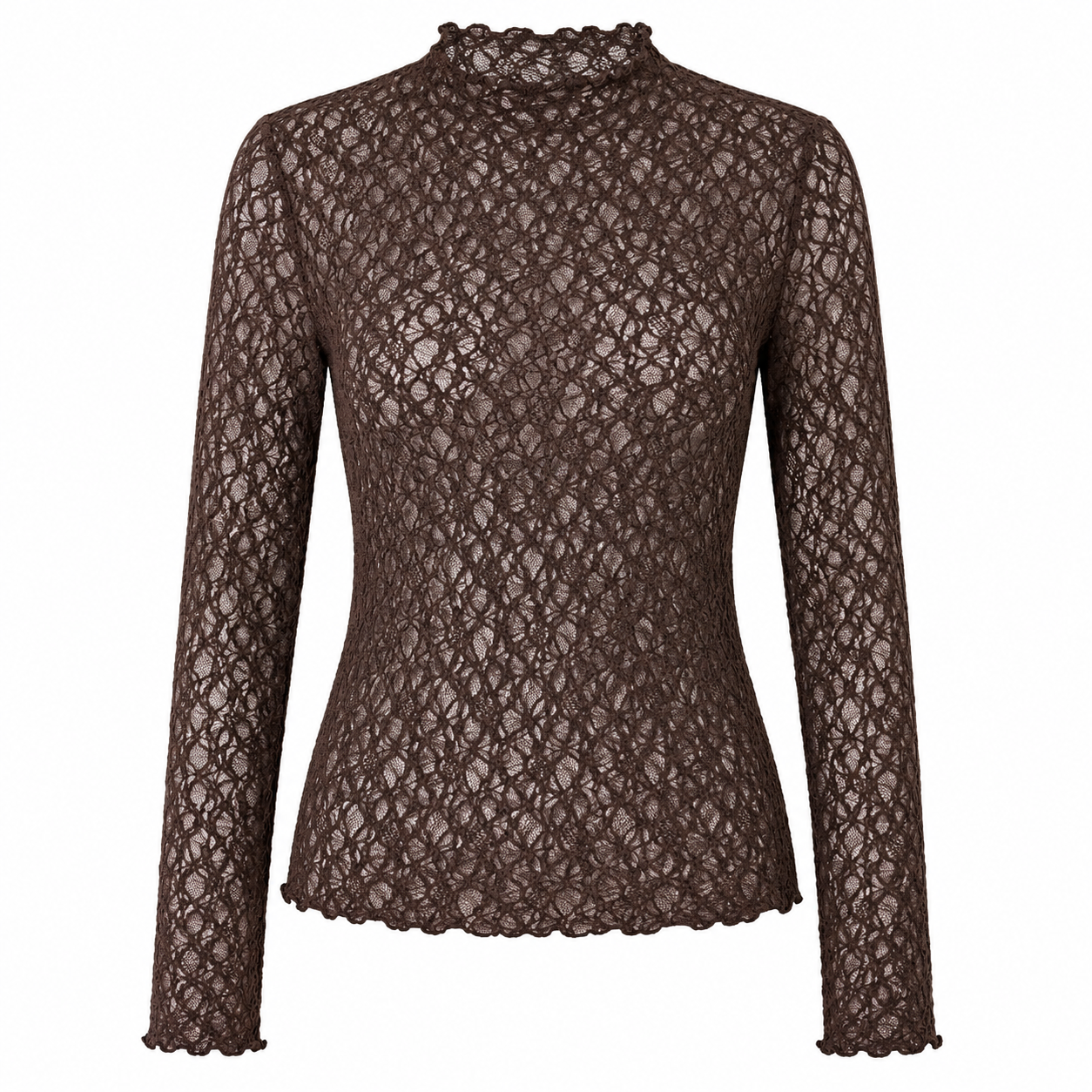 Dentelle long sleeves top 
