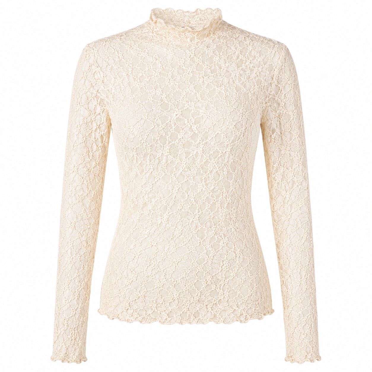 Dentelle long sleeves top 