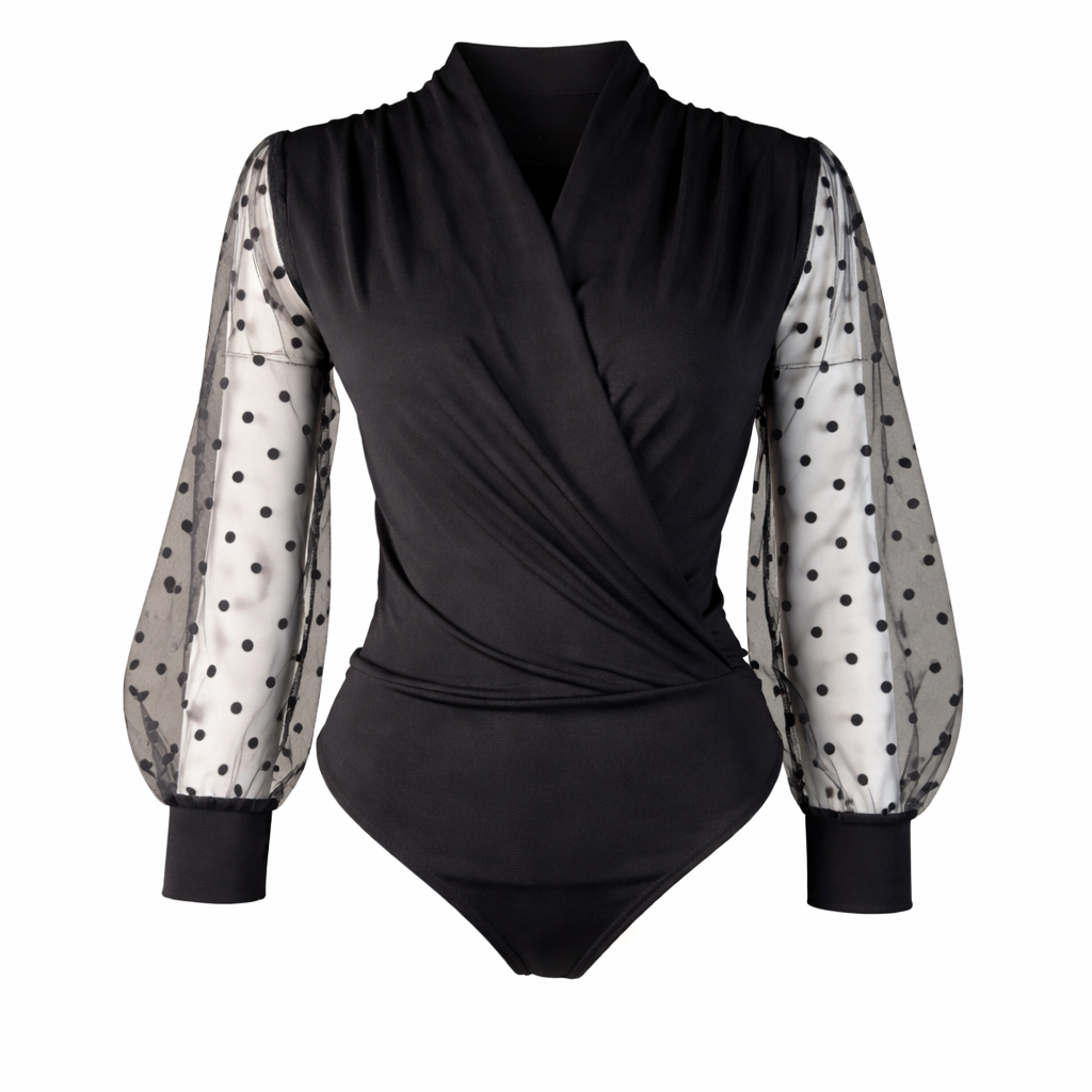 Black bodysuit Sofia Moda