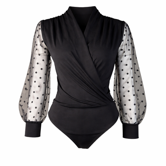 Black bodysuit Sofia Moda