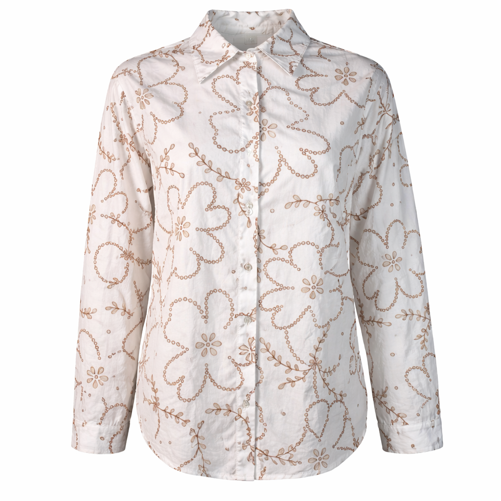 Embroidered shirt LAMIAR
