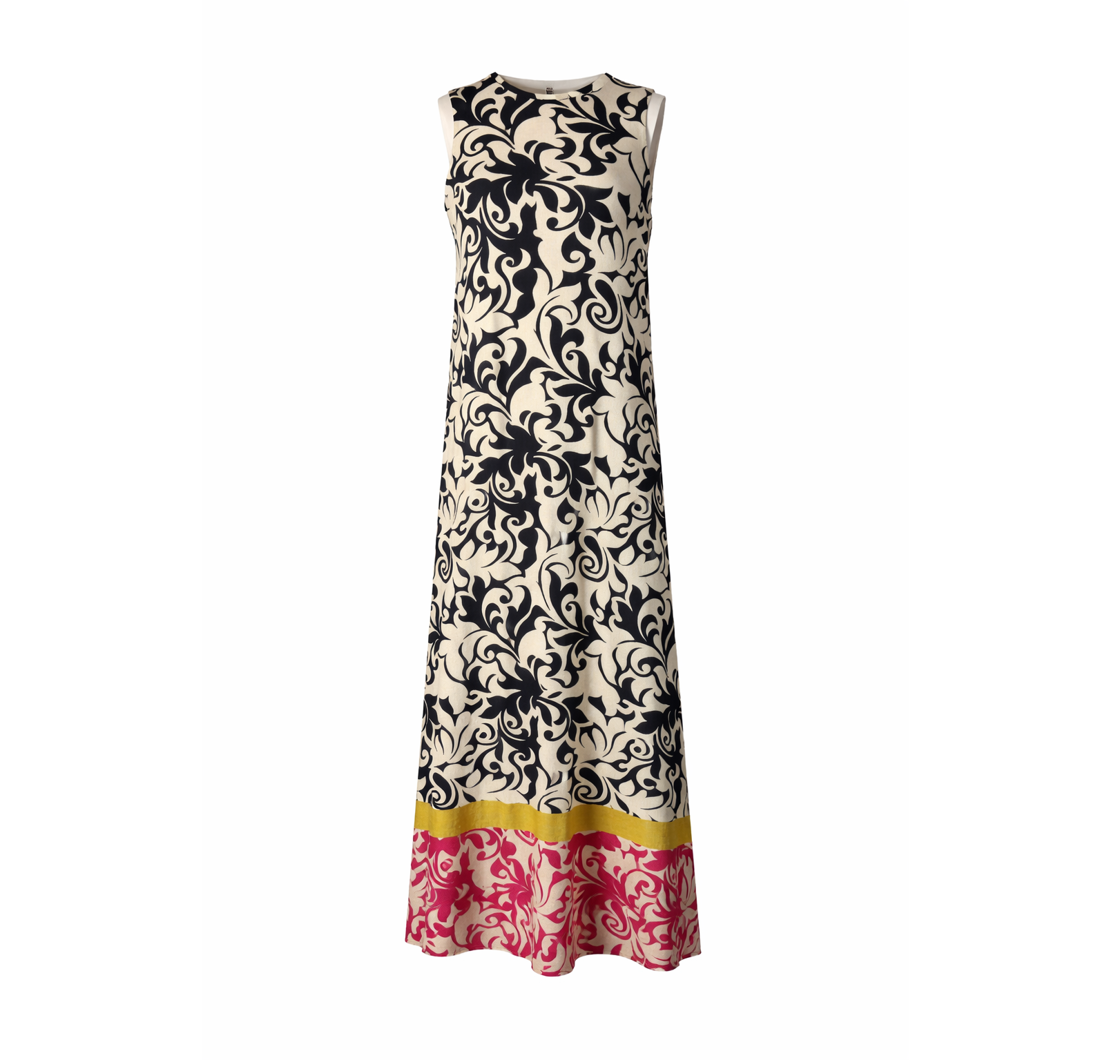 Printed maxi dress CHERRY BLUE