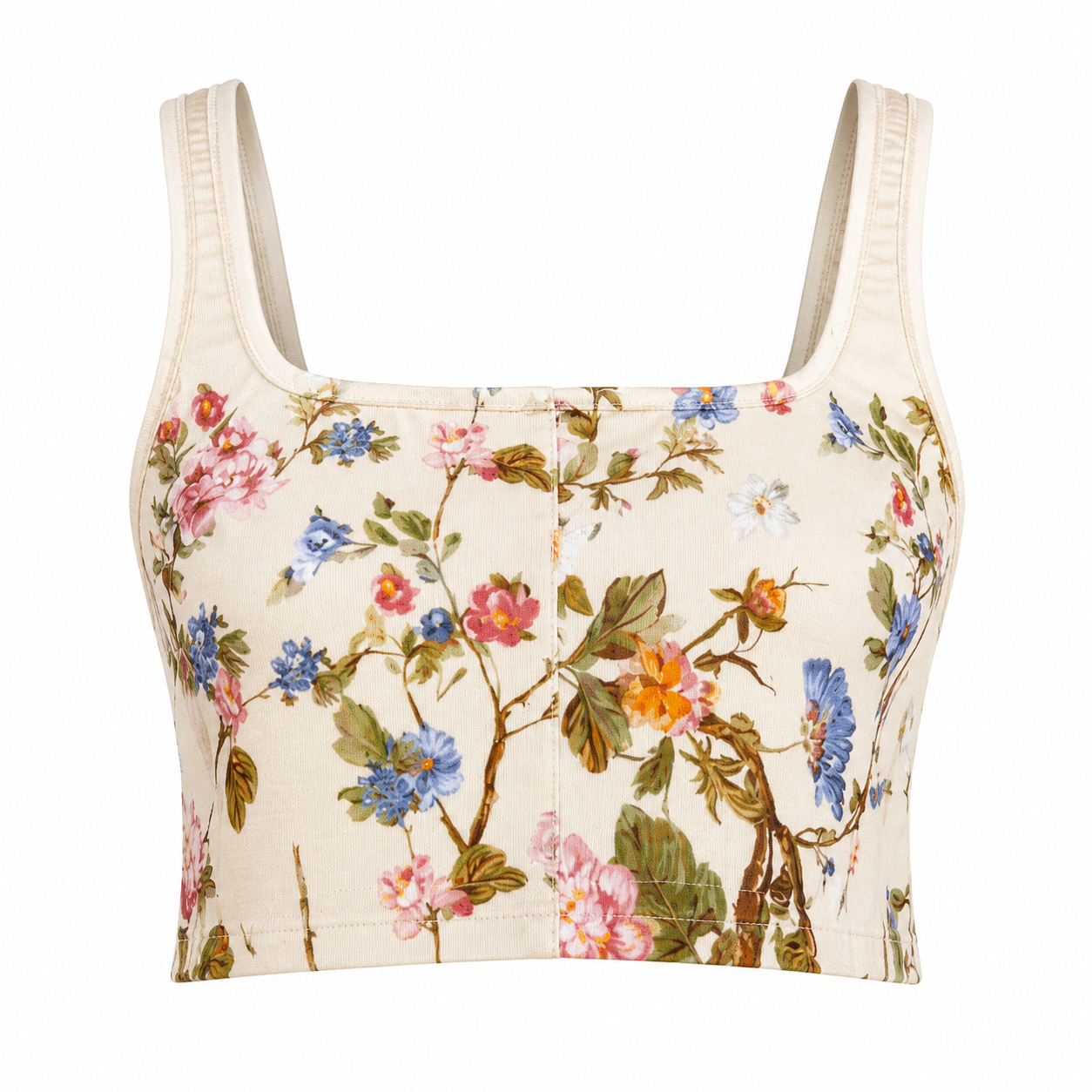 Floral crop top 