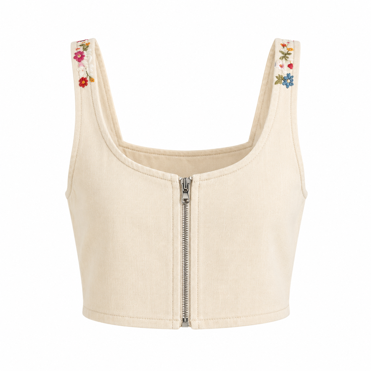 Floral crop top 