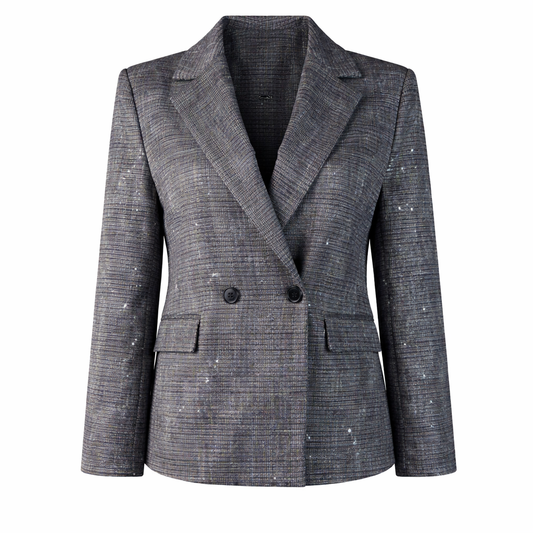 Grey blazer LOUIZA FASHION
