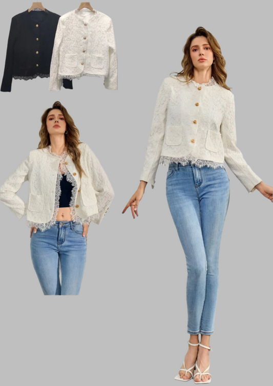 Dentelle blazer