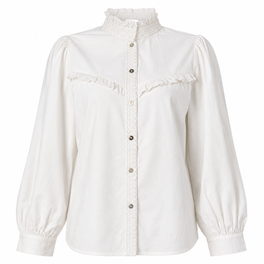Long sleeves white shirt 
