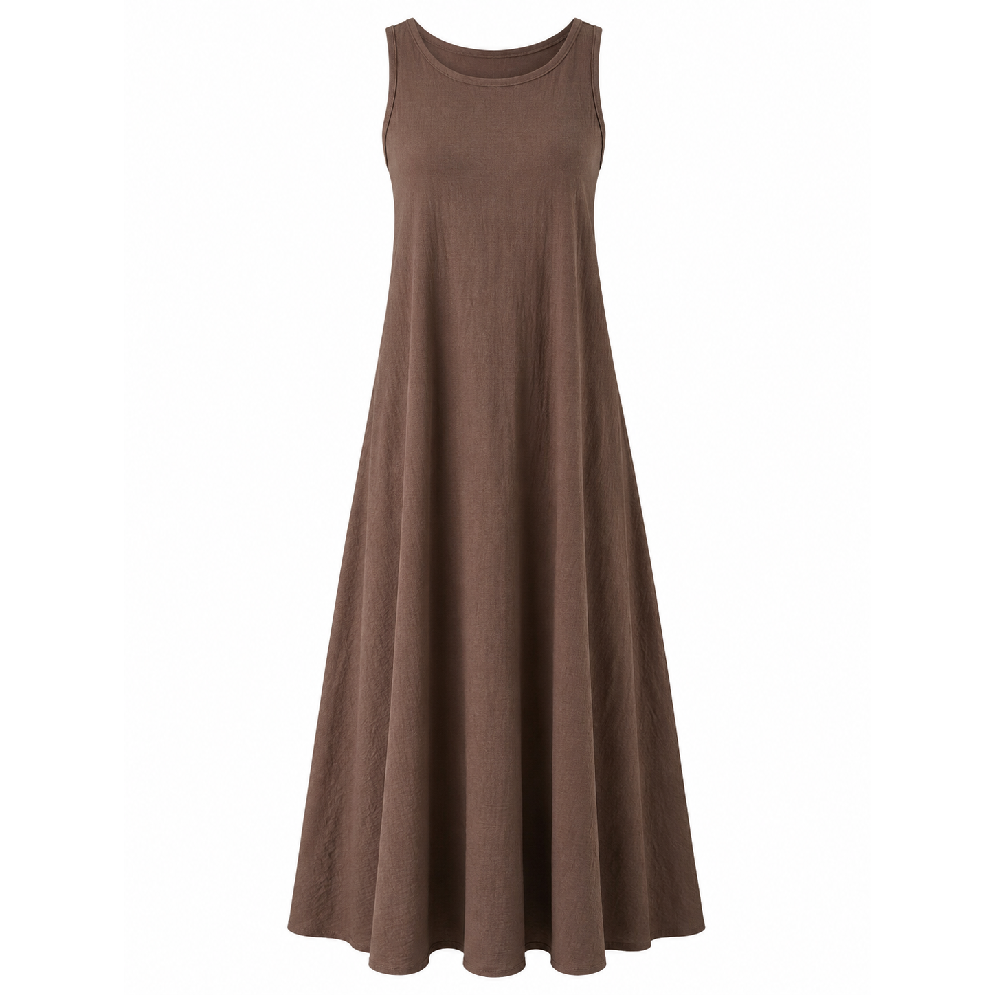 Maxi brown dress 