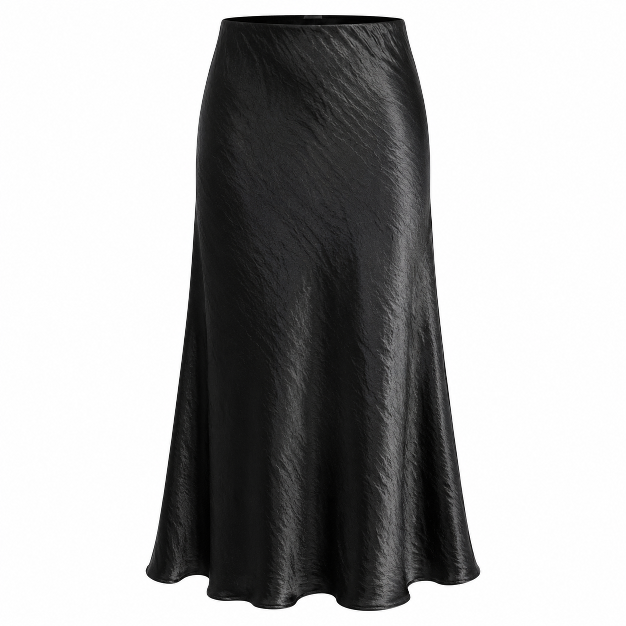 Maxi skirt with elastic waistband 