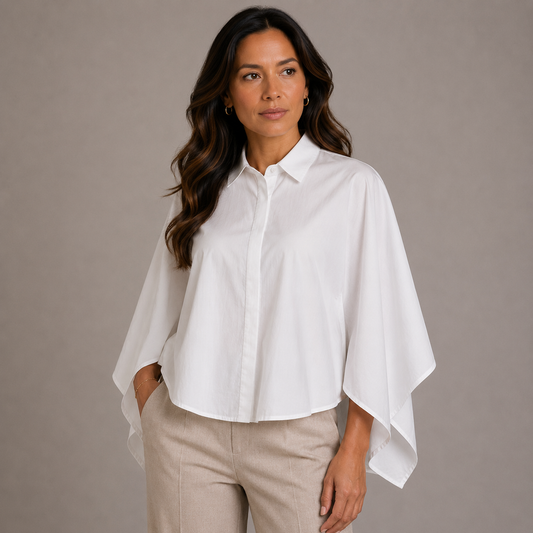 Oversized white shirt 