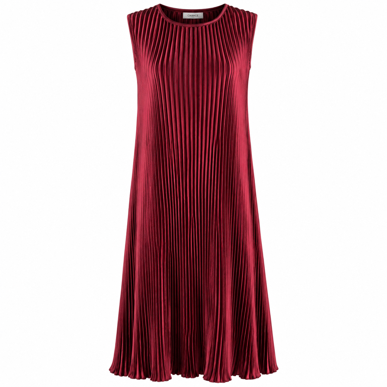 Pleated maxi dress 