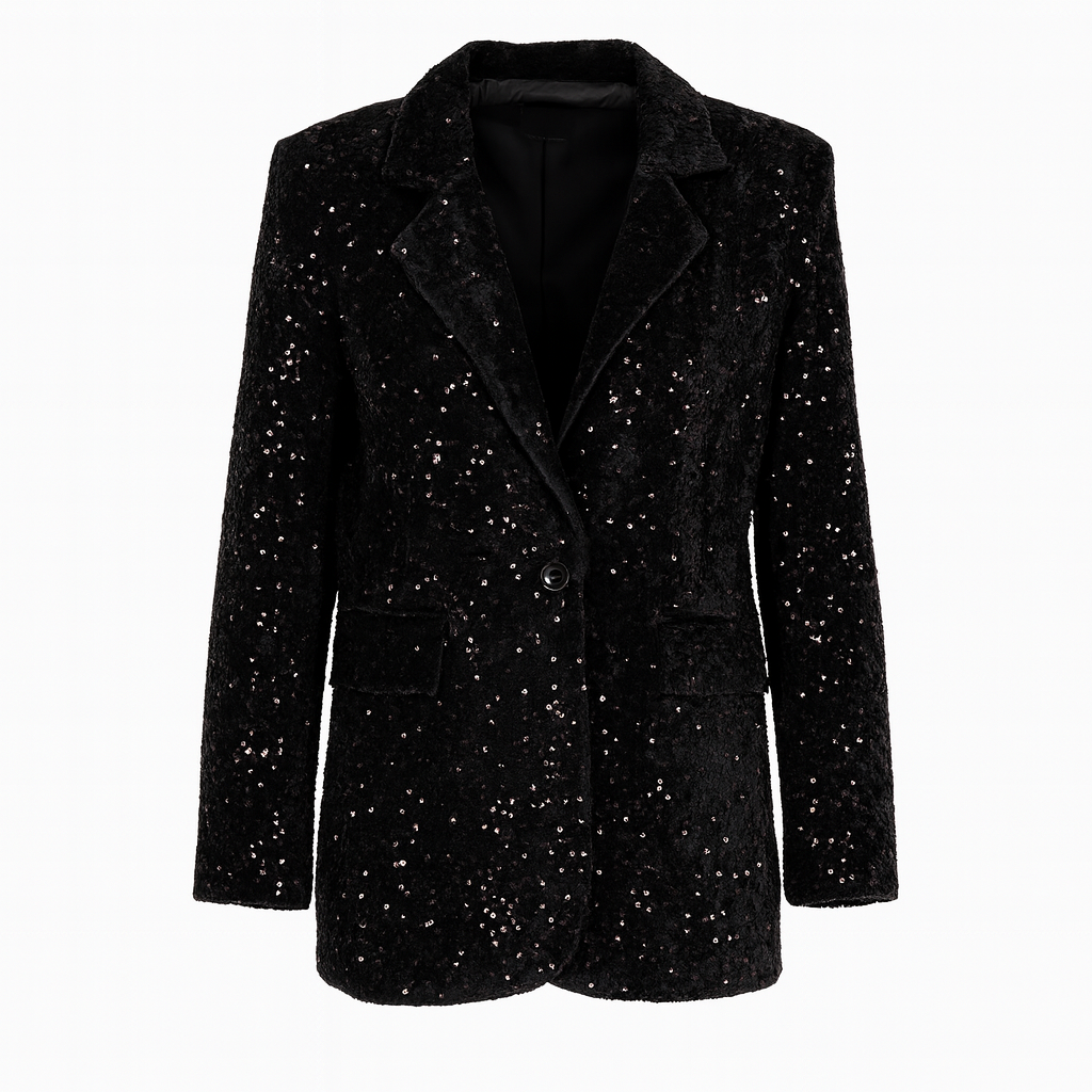 Sequinned blazer