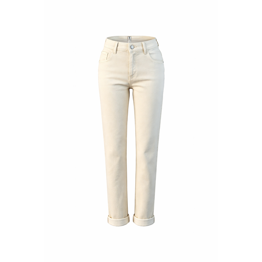 Mom fit jeans - beige GIOMAR