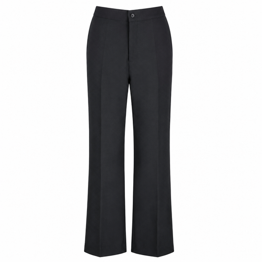 Straight legs black pants 
