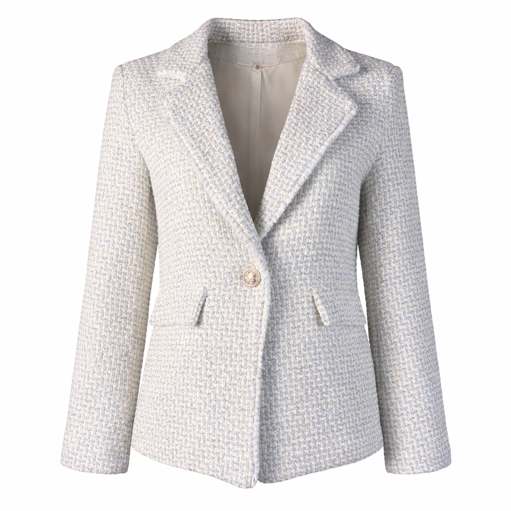 Blue & beige blazer Sofia Moda