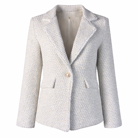 Blue & beige blazer Sofia Moda