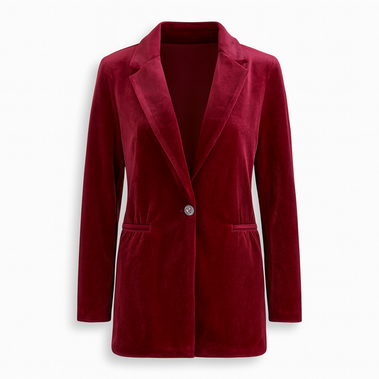 Velours blazer