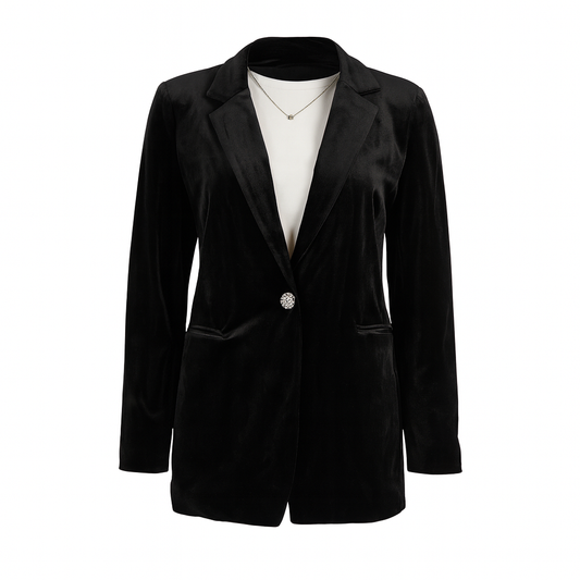 Velours blazer