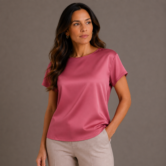 Viscose shirt Indigo 