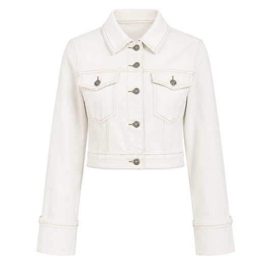 White denim jacket 