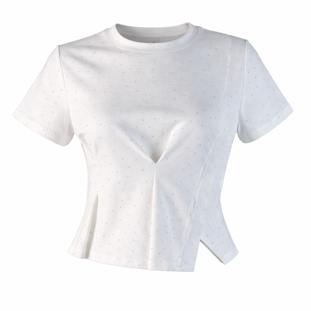 T-SHIRT with silver dots CHANCE ITALIA