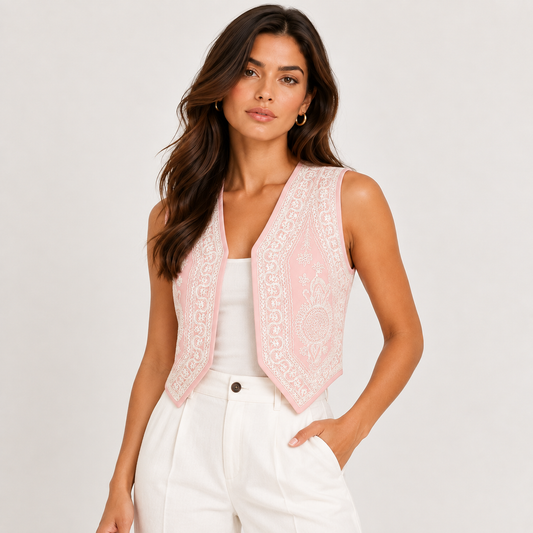 Embroidered waistcoat 