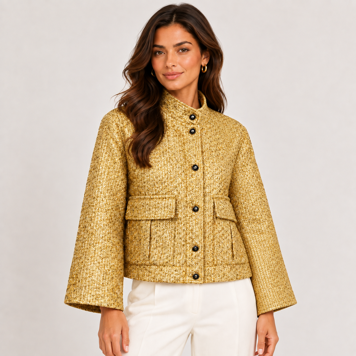 Women's Gold Statement Jacket 