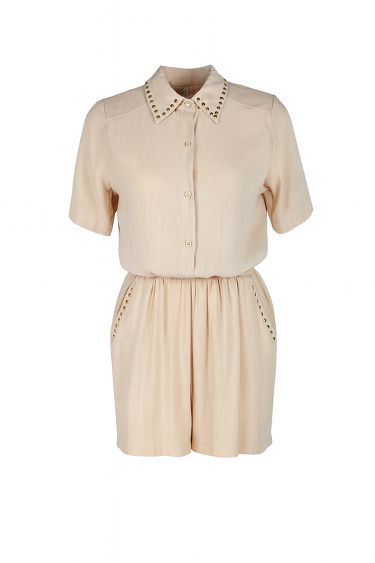 Linen set short + shirt