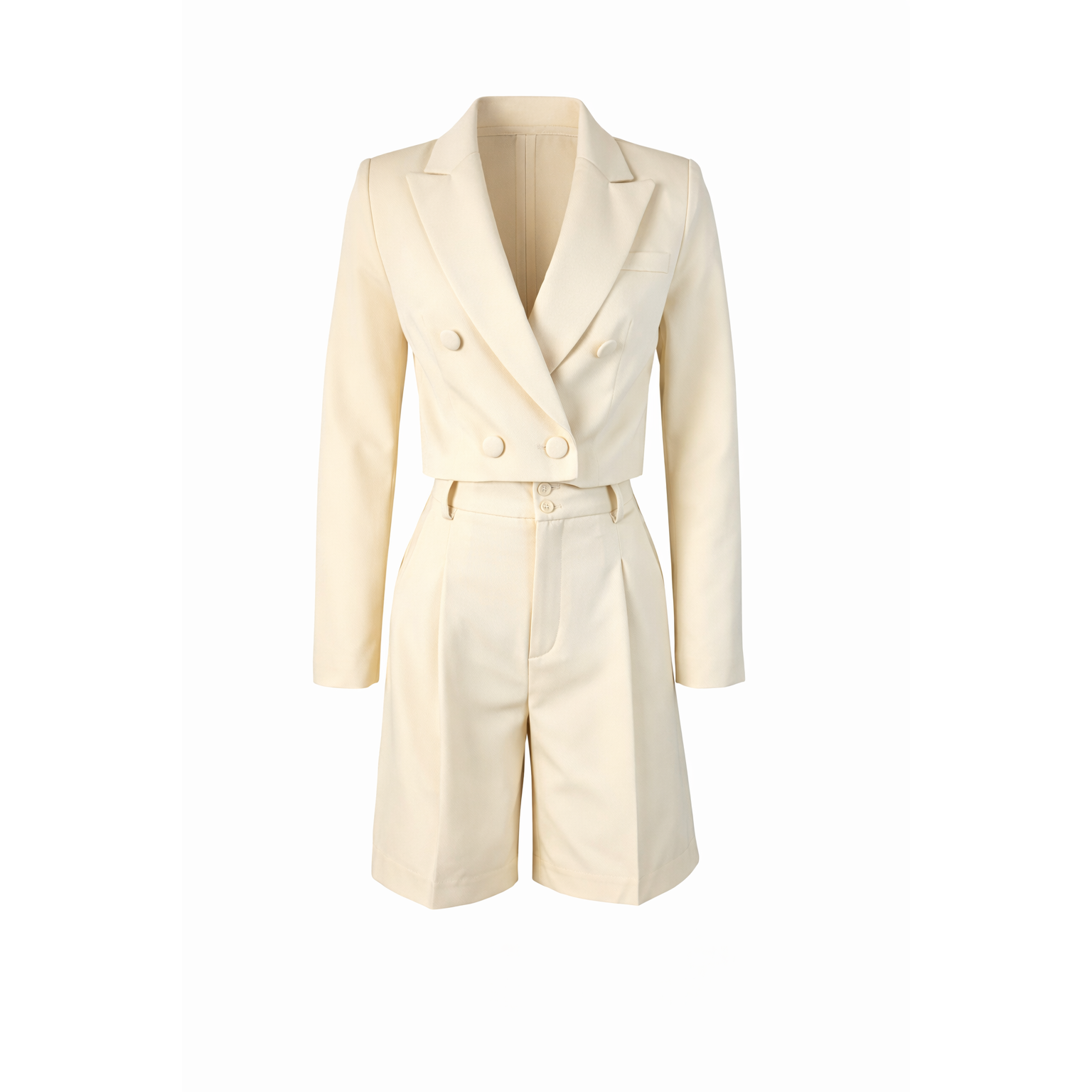 Outfit Set tailored cropped blazer ATTENTIF