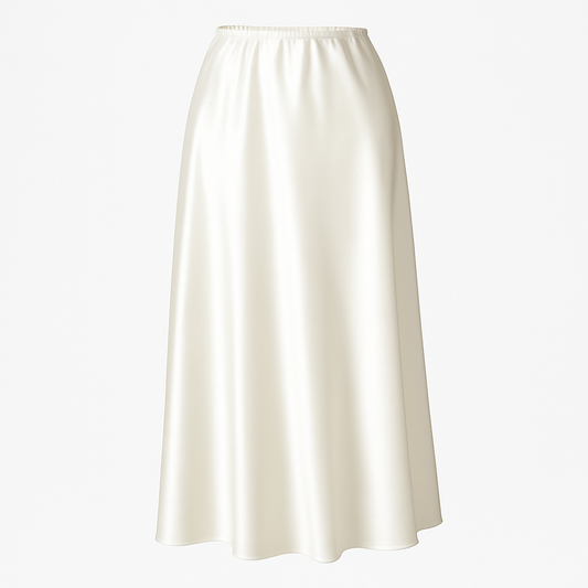 Satin midi skirt CHANCE ITALIA