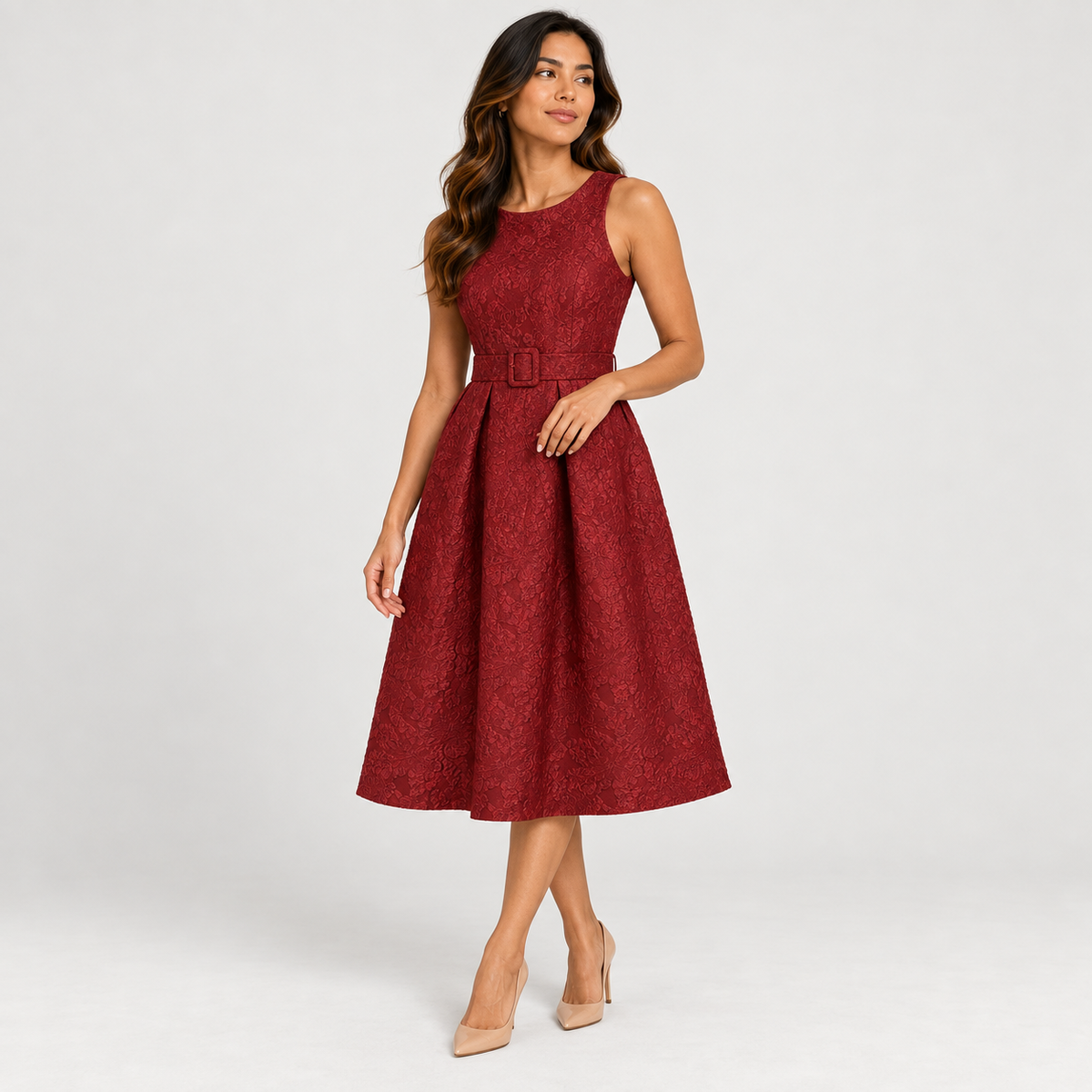 Belted dress 