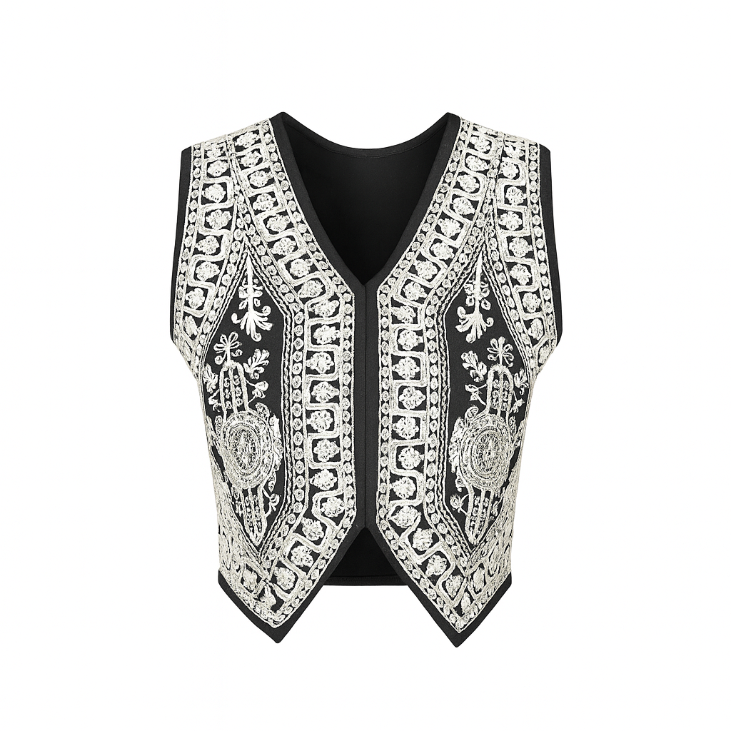 Embroidered waistcoat LUCY LUU