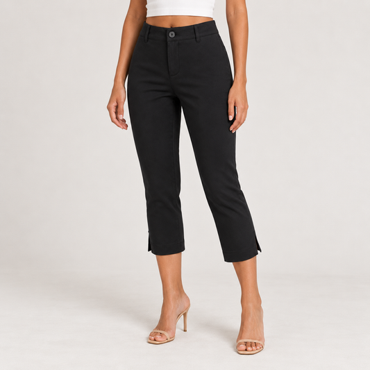 Black Knee-Length Trousers 