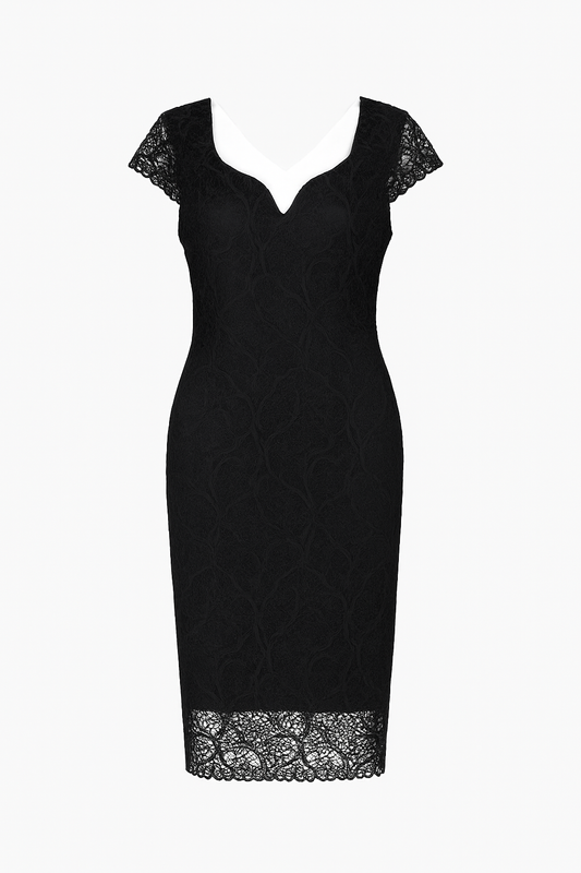 Big size  Dentelle dress