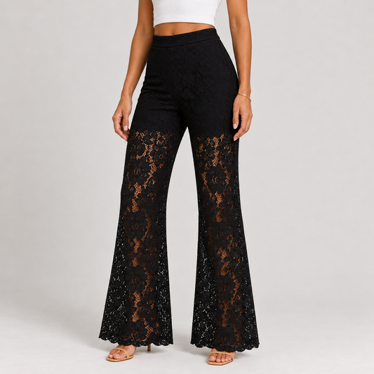 Black Lace Pants 