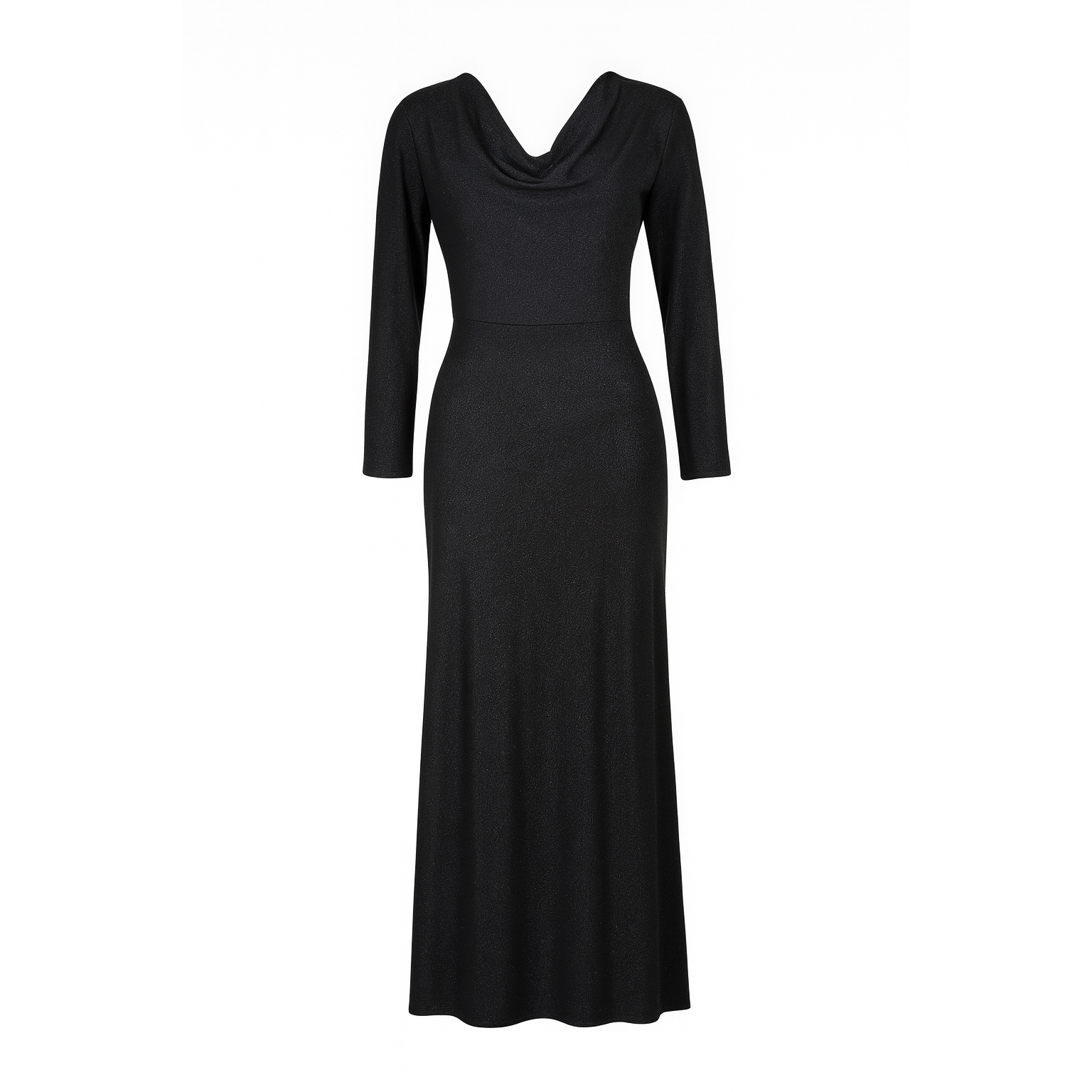 Long sleeves black dress H&G