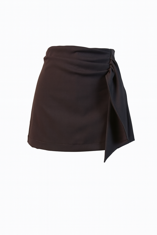 Brown skort