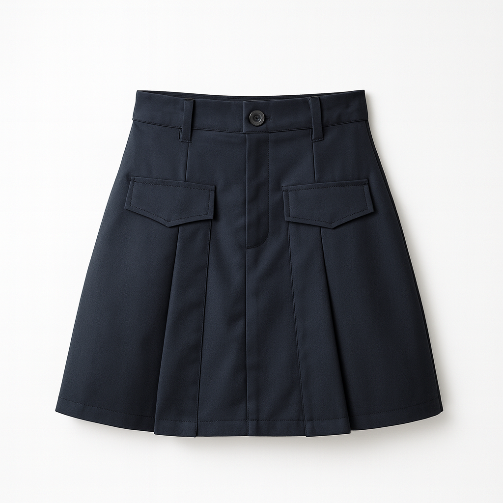 High waist pleated skort CHANCE ITALIA
