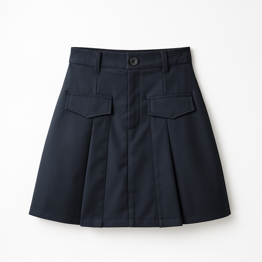 High waist pleated skort CHANCE ITALIA