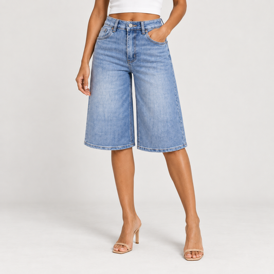Blue Denim Jorts 