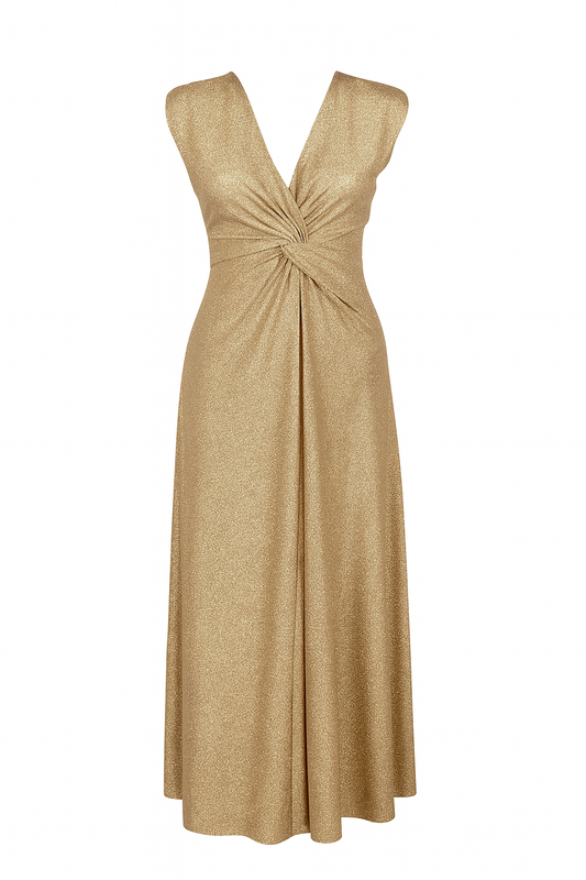 Gold dress