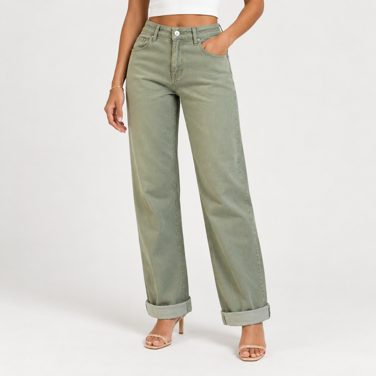 Jeans – Khaki & Beige 
