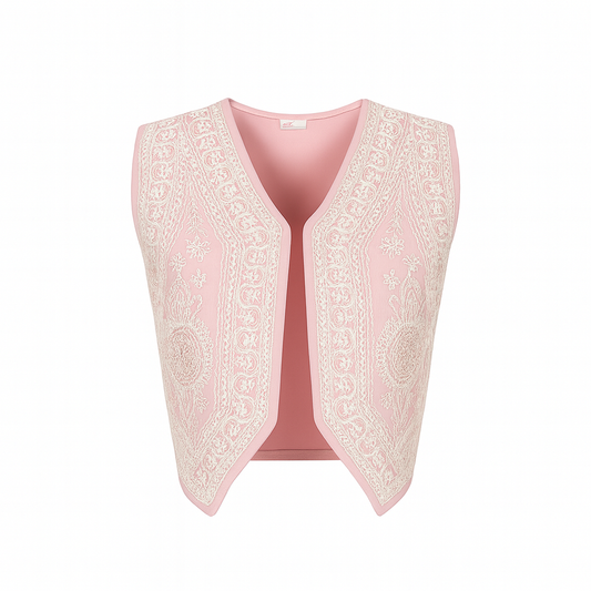 Embroidered waistcoat LUCY LUU