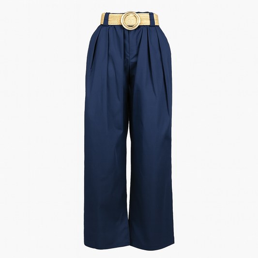 Wide legs Pants with belt