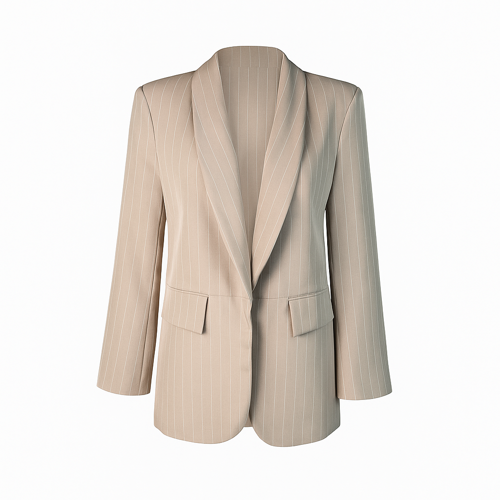 Striped blazer