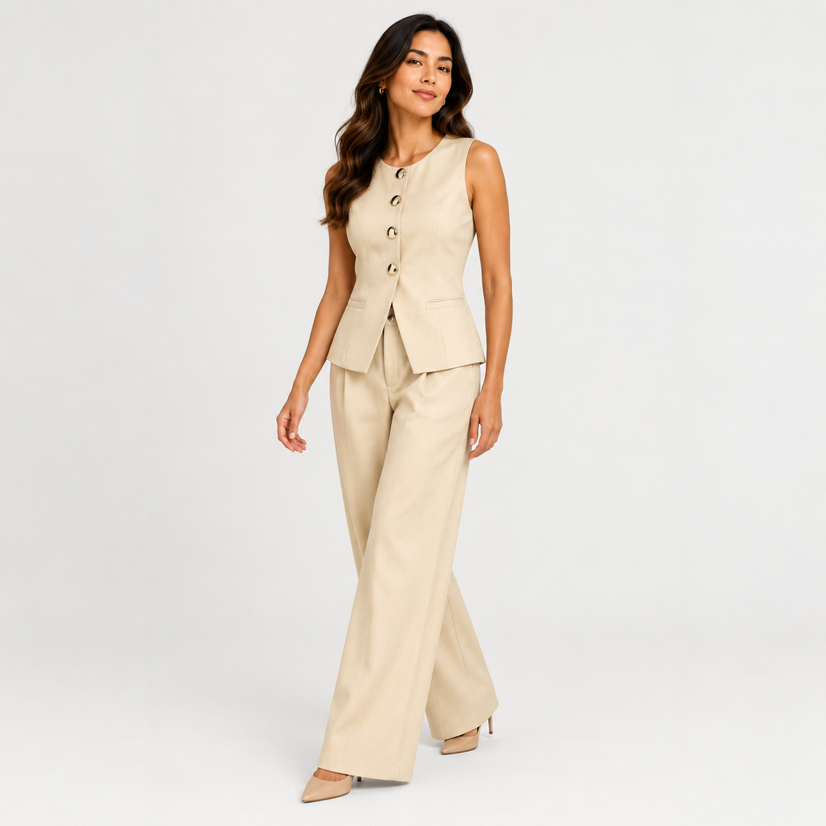 Vest & Trouser Co-Ord Set 